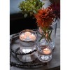 ARIAMOTION Hurricane Glass Candle Holders Set, Pillar Votive,Clear Seeded Bubbles