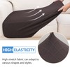hyha - Fundas de cojín de jacquard para sofá, fundas