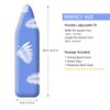 SheeChung Ironing Board Cover and Pad 13"x43",Scorch and Stain Resistant