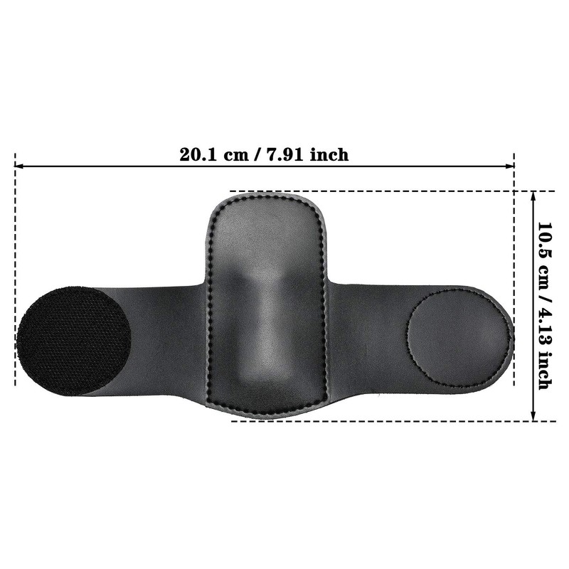 Artificial Leather Stethoscope Holder Handmade Stethoscope Hip Holder with Clip