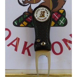 US Open Championship 2025 Oakmont Ball Marker and Priv Label Divot Tool Metal