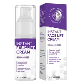 Instant Face Lift Cream, Effective Temporary Skin Tightening Cream, Smoothing Fine Lines and Wrinkles for Face and Neck, Advanced Anti-Aging Solution, Smooth Appearance & Hide Loose Sagging Skin