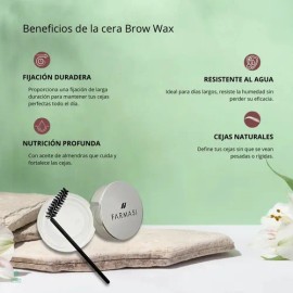 Cera Para Cejas Farmasi Brow Wax De 25 Ml30 G Transparente                                                                                            