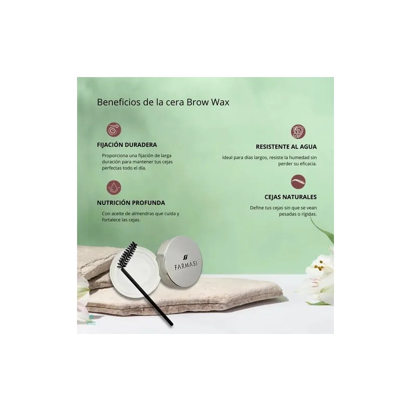 Cera Para Cejas Farmasi Brow Wax De 25 Ml30 G