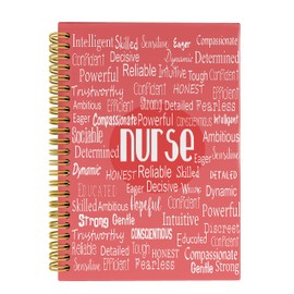 Knibeo Nurse Nursing Spiral Notebook - Nurse Gifts, 5.5×8.3 Spiral Bound Notebook Spiral Bound with 164 Pages, Nurse Essentials for Work