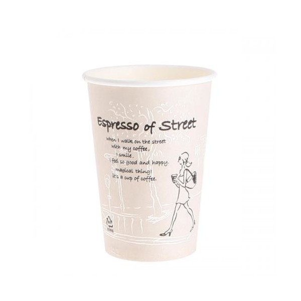 Takeout paper cups 13 ounce street 100 pieces / 테이크아웃
