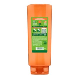 Garnier Fructis Borrador de Daño Control Grasa Acondicionador 650ml, con Colágeno Vegetal y Ácido de Fruta, Reparación Purificante para Cabello Dañado con Raíces Grasas, 24h de Control de Oleosidad