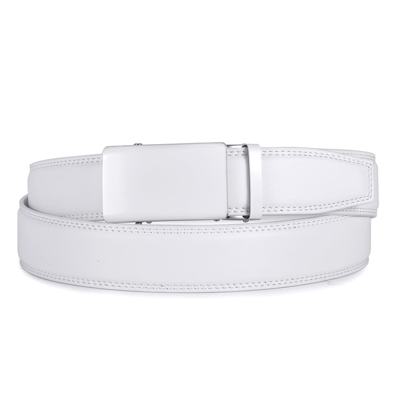 VATAN Men's Belt Leather Ratchet Belt for Men Dress Casual