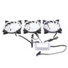 CPU Fan 11 Blades RGB Colorful Enhanced Frame Design Shockproof