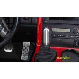 Billet Aluminum Corvette C6 Z06 05-07 Billet Hardbar Shift Knob 6 Speed 3 inch