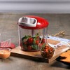 Wonderchef Food and Vegetable String Chopper; Red
