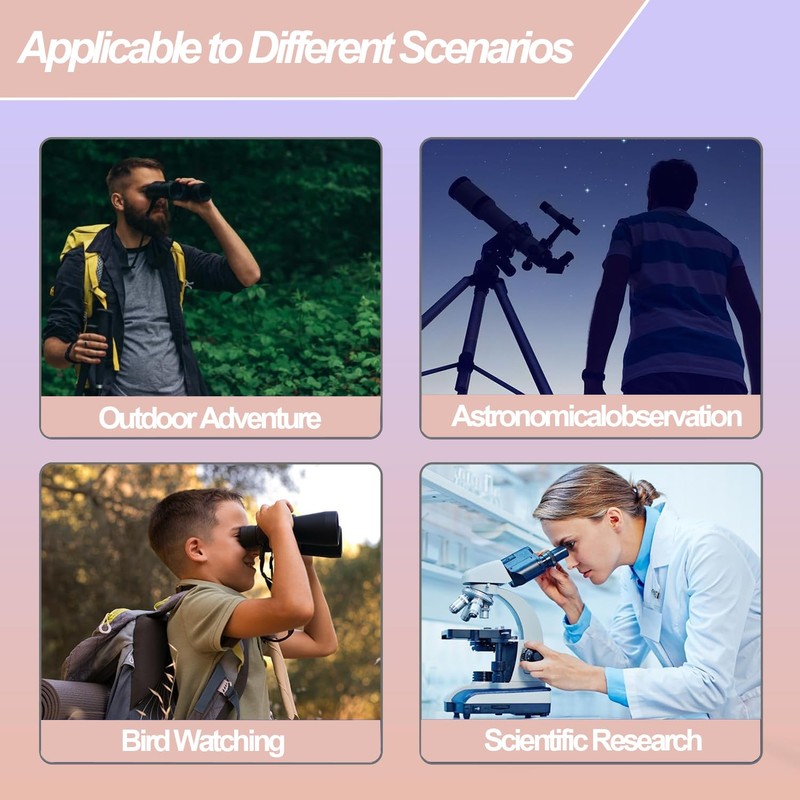 WiFi Eyepiece Camera with 1.5 Inch Screen, 2.5K Video, 1920