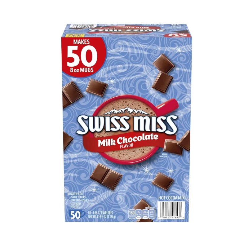 Swiss Miss Milk Chocolate Hot Cocoa Mix Packets {50 ct.}