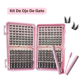 Kit De Cat Eye Pestañas,8-18mm,extensión De Pestañas                                                                                                  