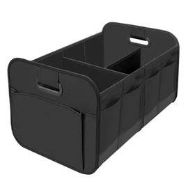 Carmoeignin Heavy Duty Trunk Organizer, 600D Oxford Polyester,Foldable Car Storage Bag 68L Suitable For Any Car, SUV,Truck