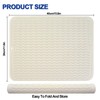 FWUNYVN CPAP Dust Protector Mat, Silicone Mat Prevent CPAP Nightstand