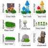 Woohome Fairy Garden Kits 45 PCS Miniature Garden Accessories Micro
