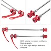 2Pcs Bicycle Wheel Hub Skewers Mountain Bike Road Bike Axle