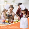 12 Pack Chef Hats for Kids, Disposable Chefs Hat Bulk