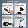 Cordless Electric Cleaning Brush – 2-Speed Power Scrubber with 9