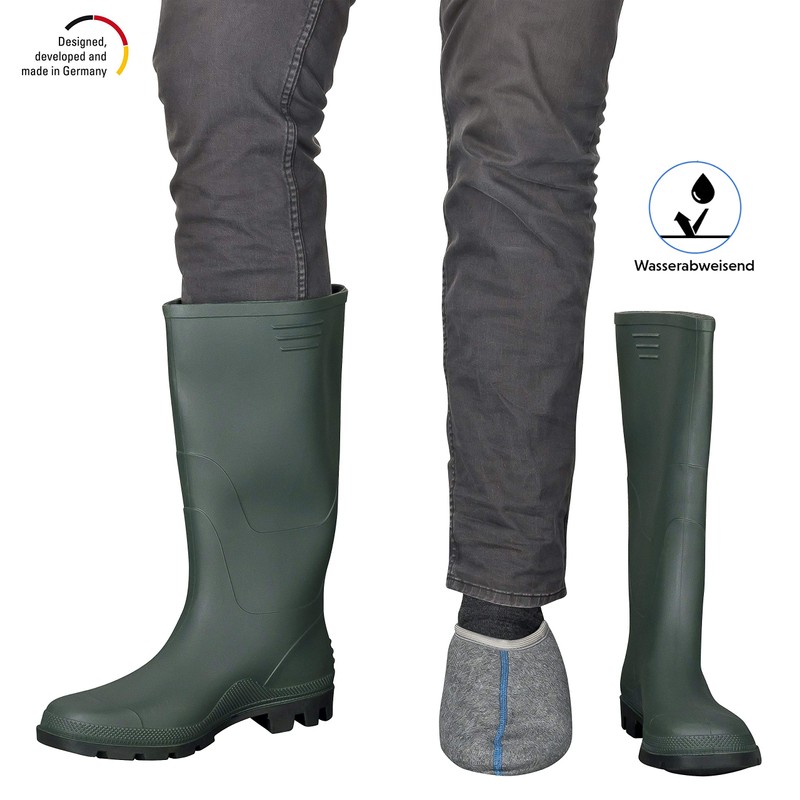 Desermo Set of 2 Wellington Boot Socks with Moisture Protection