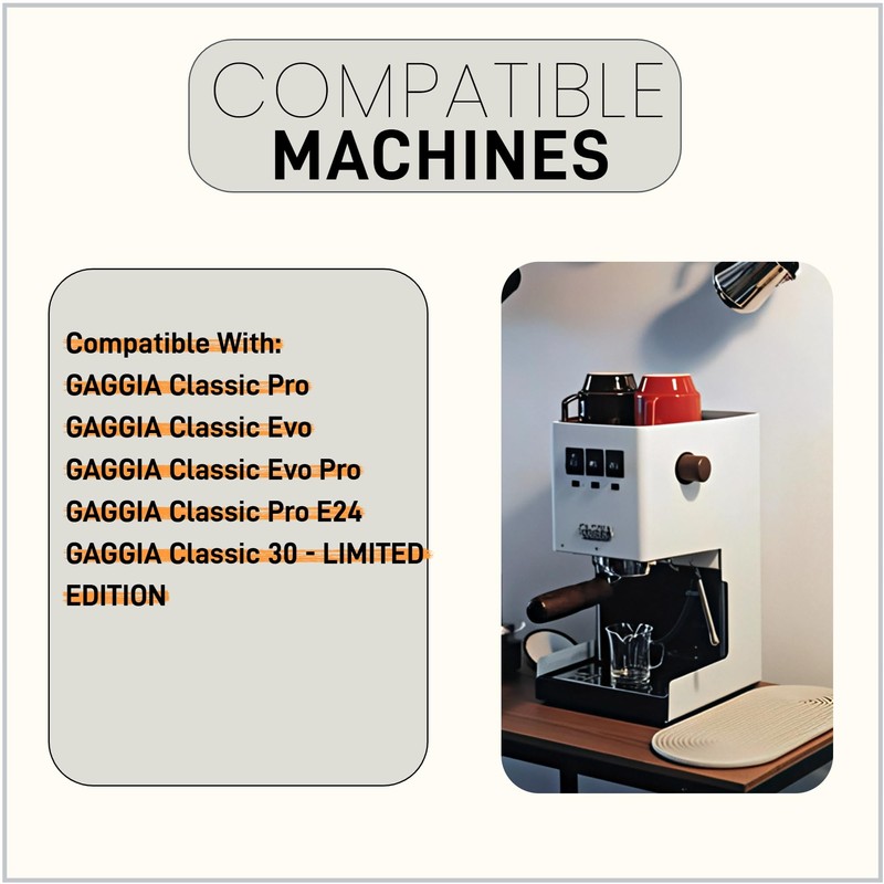 The one steam tip for the Gaggia Classic Pro and