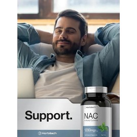 Horbaach Nac 1200 Mg N-acetilcisteina 250 Caps Forma Libre