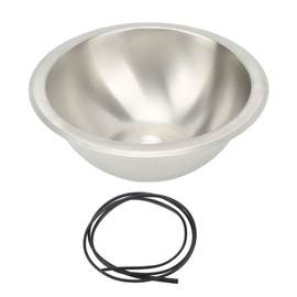 Stainless Steel Round Sink, RV Sink Camper Sink Boat Sink Single Bowl Kitchen Sink Marine sink for RV Camper Yacht Boat