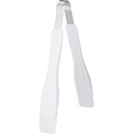Sanno Japan SN4006 Food Utensils, Plastic Tongs, 8.5 inches (21.5 cm), White