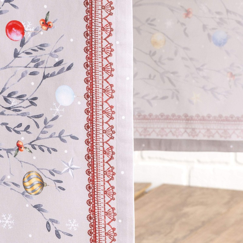 Maison d'Hermine Thanksgiving / Christmas Table Runner, 100% Cotton, 50