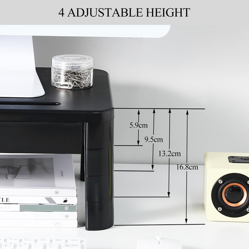 KOADOA KOADOA Monitor Stand with Drawer - Laptop Stand for