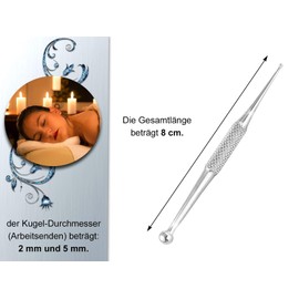 Mini Massage Scar Stick Point Finder 2/5 mm Acupressure Pen Acupuncture Stick Stick 8 cm Short Mini Design