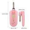 double W3 Portable UHF Wireless Guitar Transmitter and Receiver Set