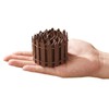 35 Inches Fairy Garden Mini Fence Miniature Wooden Fence Decor