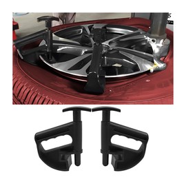 JNNJ Pack of 2 Tyre Bead Holdings, Tyre Fitting Aid Bead Clamp, Tyre Fitting Tyre Bead Hold-Down Holder, Universal Rim Pry Tyre Fitting Aid Wheel Change Aid
