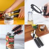 FEISHIONG Can Opener Manual,Handheld Can Openers with Big Effort-Saving Knob,Manual