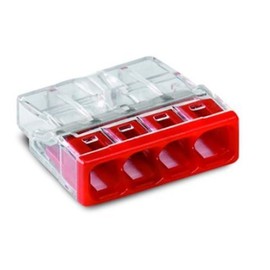 WAGO 2273 Compact Connection Box Terminal with Choice of 2-, 3-, 4-, 5-, 8-Conductor Terminal