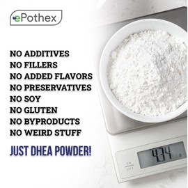DHEA Micronized Powder 10gram - Topical and Cosmetic