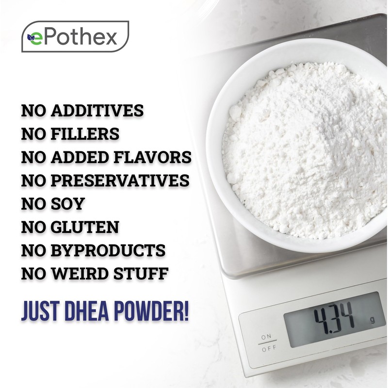 DHEA Micronized Powder 10gram - Topical and Cosmetic