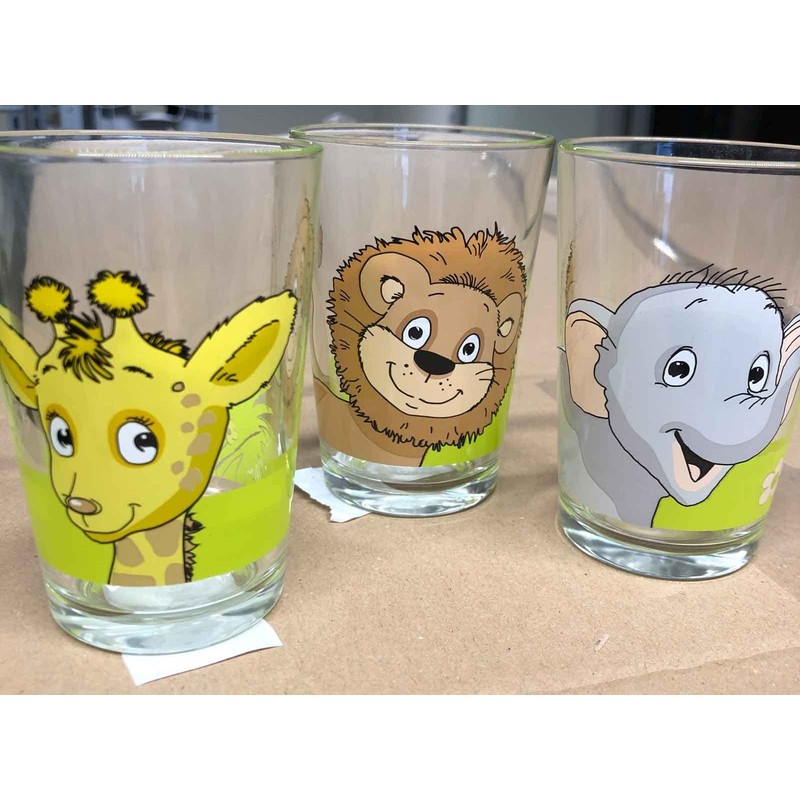 Flirt by R&B mugs, 205 ml, set of 3 jungle