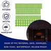 CAA Trading 407pcs Glow in The Dark Round Dot Stickers