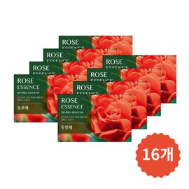 Dubore Essence Soap 100G 4 packs x 4 packs (16 packs) - Roses (16 packs) / 두보레 에센스비누 100G 4입 x 4개 (16입) - 장미(16개)