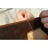 Leather case with pen holder for remarkable 2,Distressed folio organizer
