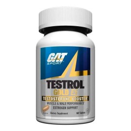 Gat Testrol Gold (60 Tabletas) Precursor Testosterona Sf Tt5 Sabor Sin sabor