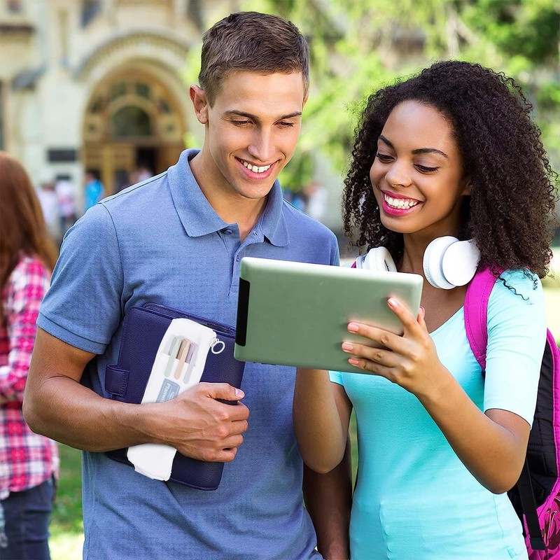 Kunoli Slim Pencil Case, Notebook Pen Holder, 2 Pack Pencil