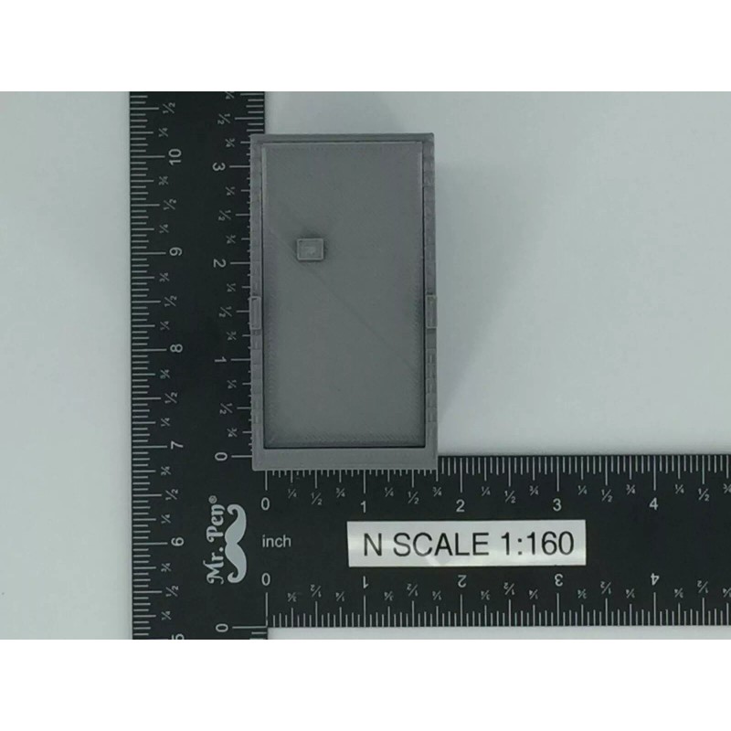 Model Scenery World 20th Century 3 Story ART DECO Building