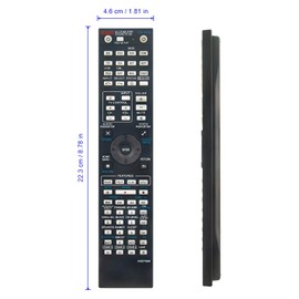 AULCMEET AXD7668 Remote Control Replacement for Pioneer A/V AV Receiver SC1522K SC65 SC67 SC68 SCLX86 SCLX87 SC-1223-K SC-2022 SC-LX87 SC1223K