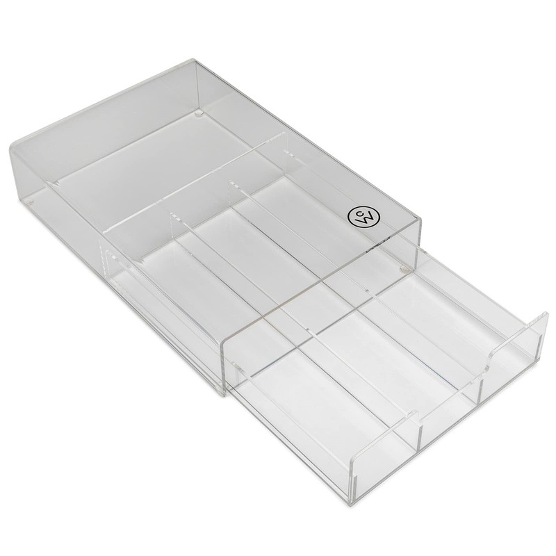 ChefWave Clear Acrylic Coffee Pod Holder - Multipurpose K-Cup Organizer