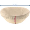 Robin Goods® 2 x Fermentation Baskets with Washable Linen Insert