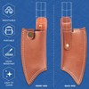 XYJ Leather Sheath for 6 Inch Chef Knife Edge Guards